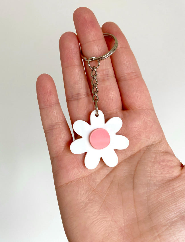 Daisy Keychain
